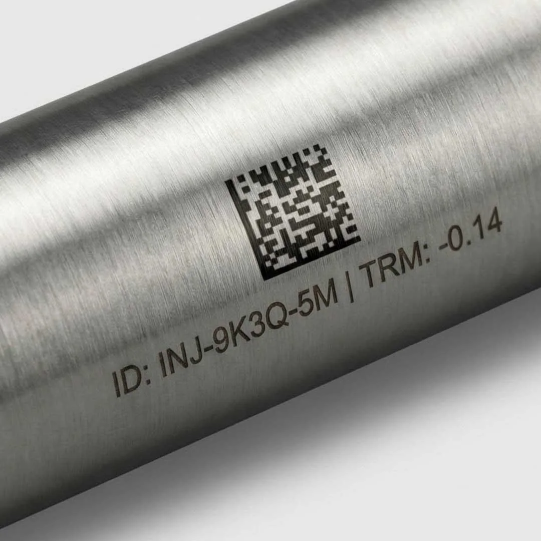Example marking on an automotive component